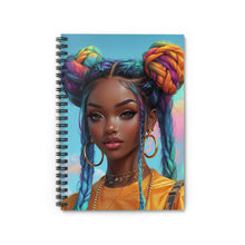 Load image into Gallery viewer, Colorful Beauty Spiral Notebook - Ruled Line