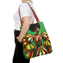 Load image into Gallery viewer, Afrocentric Glam Tote Bag