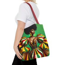 Load image into Gallery viewer, Afrocentric Glam Tote Bag
