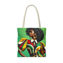 Load image into Gallery viewer, Unapologetically Black and Confident Tote Bag