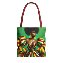 Load image into Gallery viewer, Afrocentric Glam Tote Bag