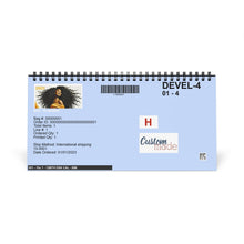 Load image into Gallery viewer, 2025 Fro Fabulous with Affirmations 10in x 5in Desktop Calendar