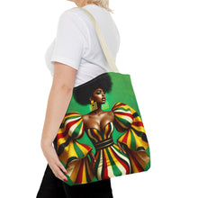 Load image into Gallery viewer, Afrocentric Glam Tote Bag