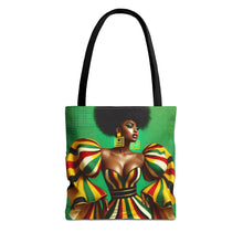 Load image into Gallery viewer, Afrocentric Glam Tote Bag