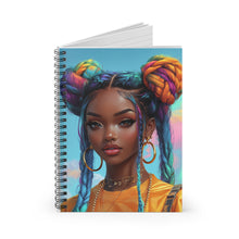 Load image into Gallery viewer, Colorful Beauty Spiral Notebook - Ruled Line