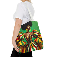 Load image into Gallery viewer, Afrocentric Glam Tote Bag