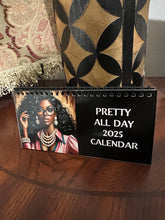 Load image into Gallery viewer, Pretty All Day Desktop Calendar (4in x 8in)