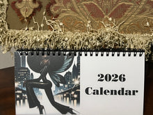 Load image into Gallery viewer, Boss Butterflies 2026 Desktop Calendar 4 x 8 in