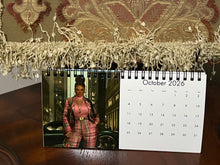 Load image into Gallery viewer, 2026 Plaid Is What I Said 4 x 8 in Desktop Calendar