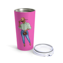 Load image into Gallery viewer, It's All About Me Pink Tumbler 20oz