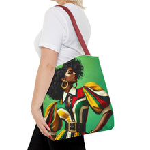 Load image into Gallery viewer, Unapologetically Black and Confident Tote Bag
