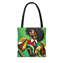 Load image into Gallery viewer, Unapologetically Black and Confident Tote Bag
