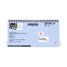 Load image into Gallery viewer, 2026 Desktop Calendar — Afro-Fantasy Fairy Art Monthly Calendar 10 in x 5 in
