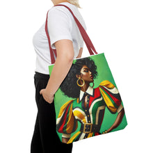 Load image into Gallery viewer, Unapologetically Black and Confident Tote Bag
