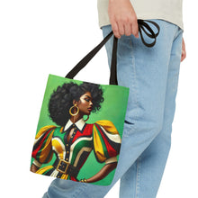 Load image into Gallery viewer, Unapologetically Black and Confident Tote Bag
