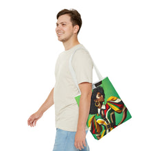 Load image into Gallery viewer, Unapologetically Black and Confident Tote Bag
