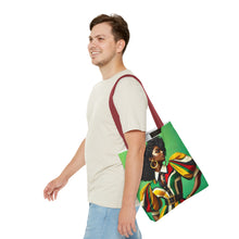 Load image into Gallery viewer, Unapologetically Black and Confident Tote Bag
