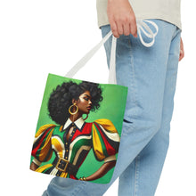 Load image into Gallery viewer, Unapologetically Black and Confident Tote Bag
