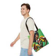 Load image into Gallery viewer, Unapologetically Black and Confident Tote Bag
