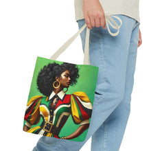 Load image into Gallery viewer, Unapologetically Black and Confident Tote Bag
