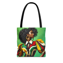 Load image into Gallery viewer, Unapologetically Black and Confident Tote Bag
