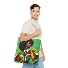 Load image into Gallery viewer, Unapologetically Black and Confident Tote Bag
