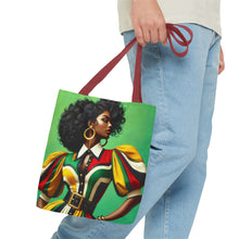 Load image into Gallery viewer, Unapologetically Black and Confident Tote Bag
