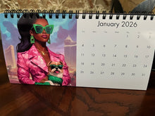 Load image into Gallery viewer, Too Posh To Pause: 2026 Desktop Calendar
