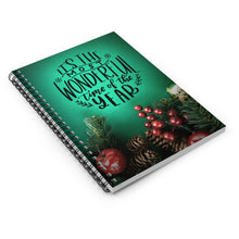 Load image into Gallery viewer, It&#39;s the Most Wonderful Time of the Year Spiral Notebook - Ruled Line -5.99 in x 7.98 in
