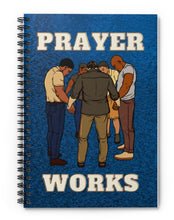 Load image into Gallery viewer, Prayer Works Spiraled Notebook Ruled Lined Pages
