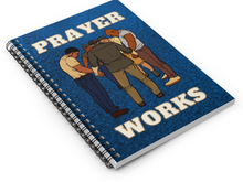 Load image into Gallery viewer, Prayer Works Spiraled Notebook Ruled Lined Pages
